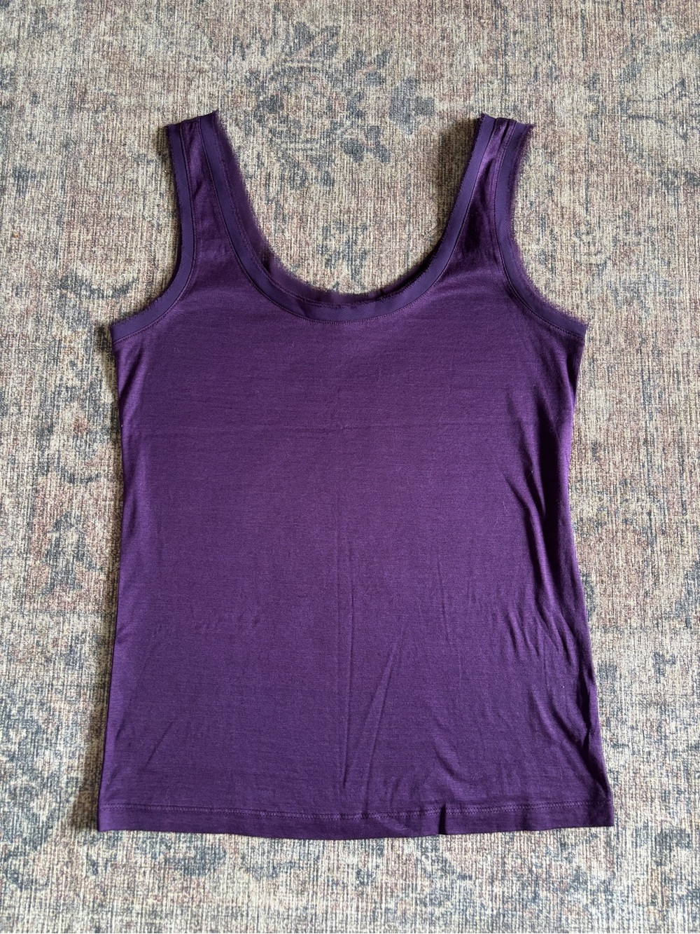 Club Monaco Purple Scoop Neck Tank Top - Women's Size S